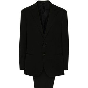 Giorgio Armani Tailored Wool Suit With Sharply Defined Silhouette - NWT